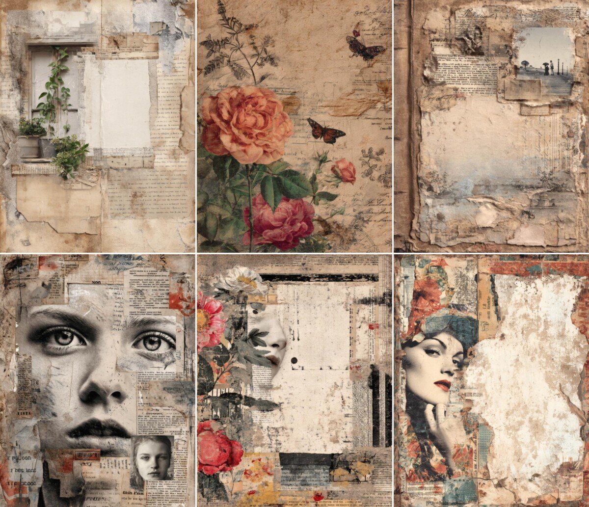 grunge preview 3 – Journal Pages