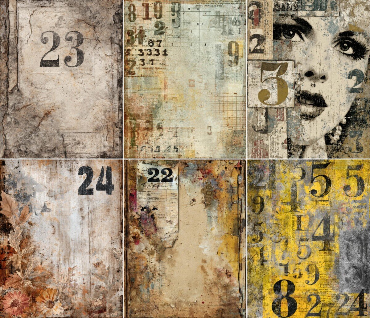 grungy preview 9 – Journal Pages