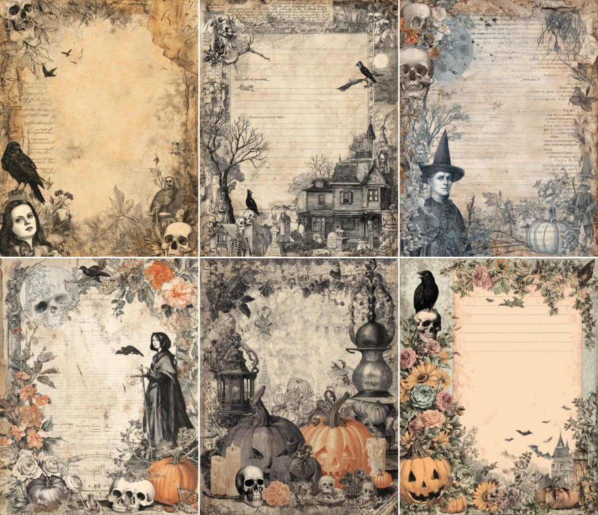 halloween preview 5 – Journal Pages