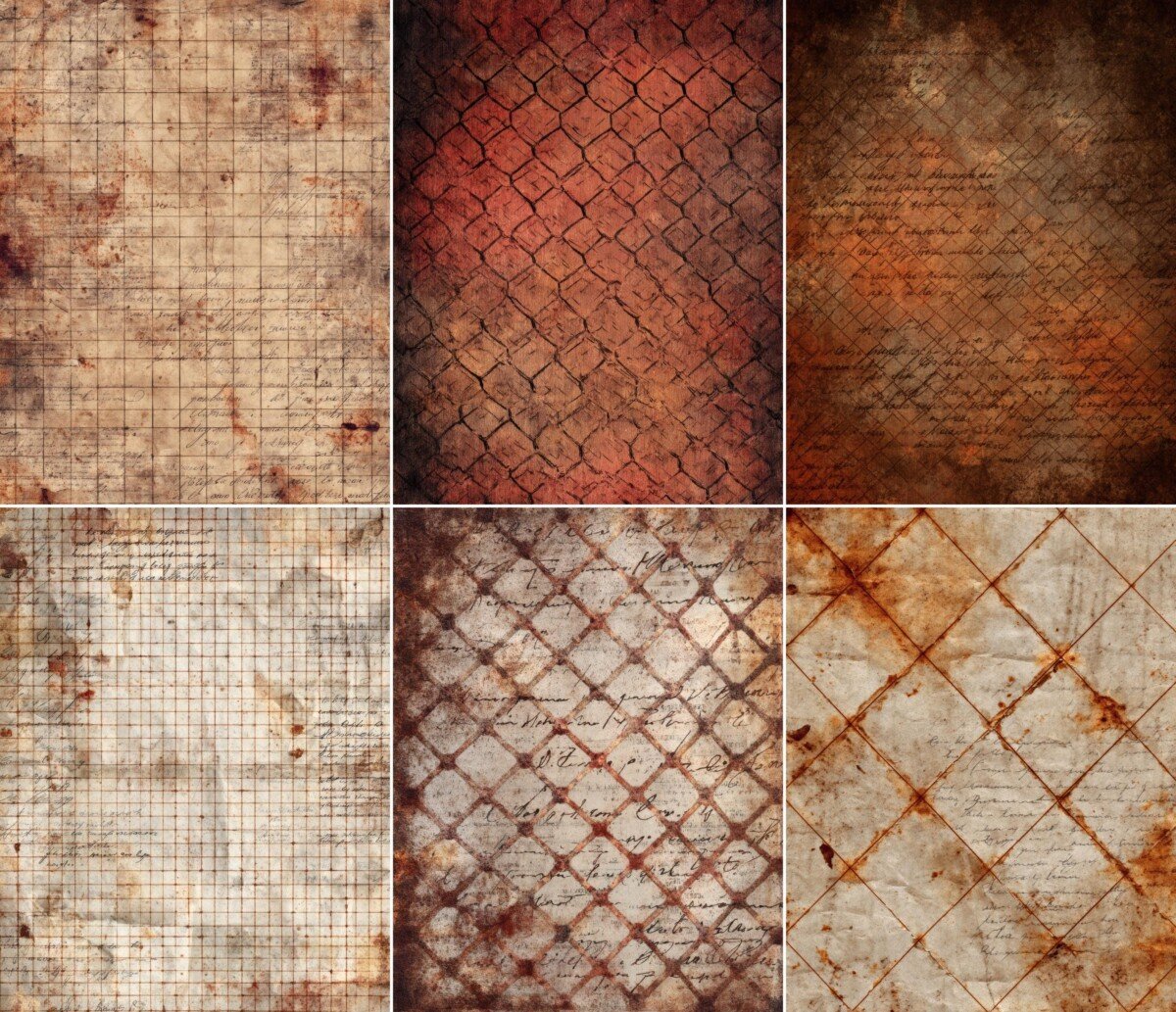 grunge preview 3 – Journal Pages