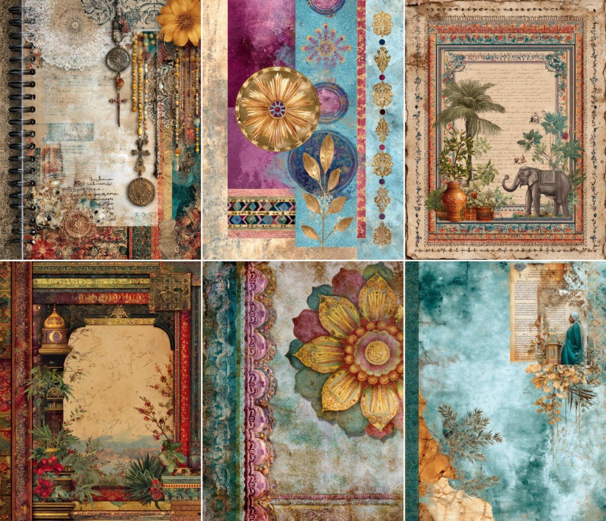 indian preview 4 – Journal Pages