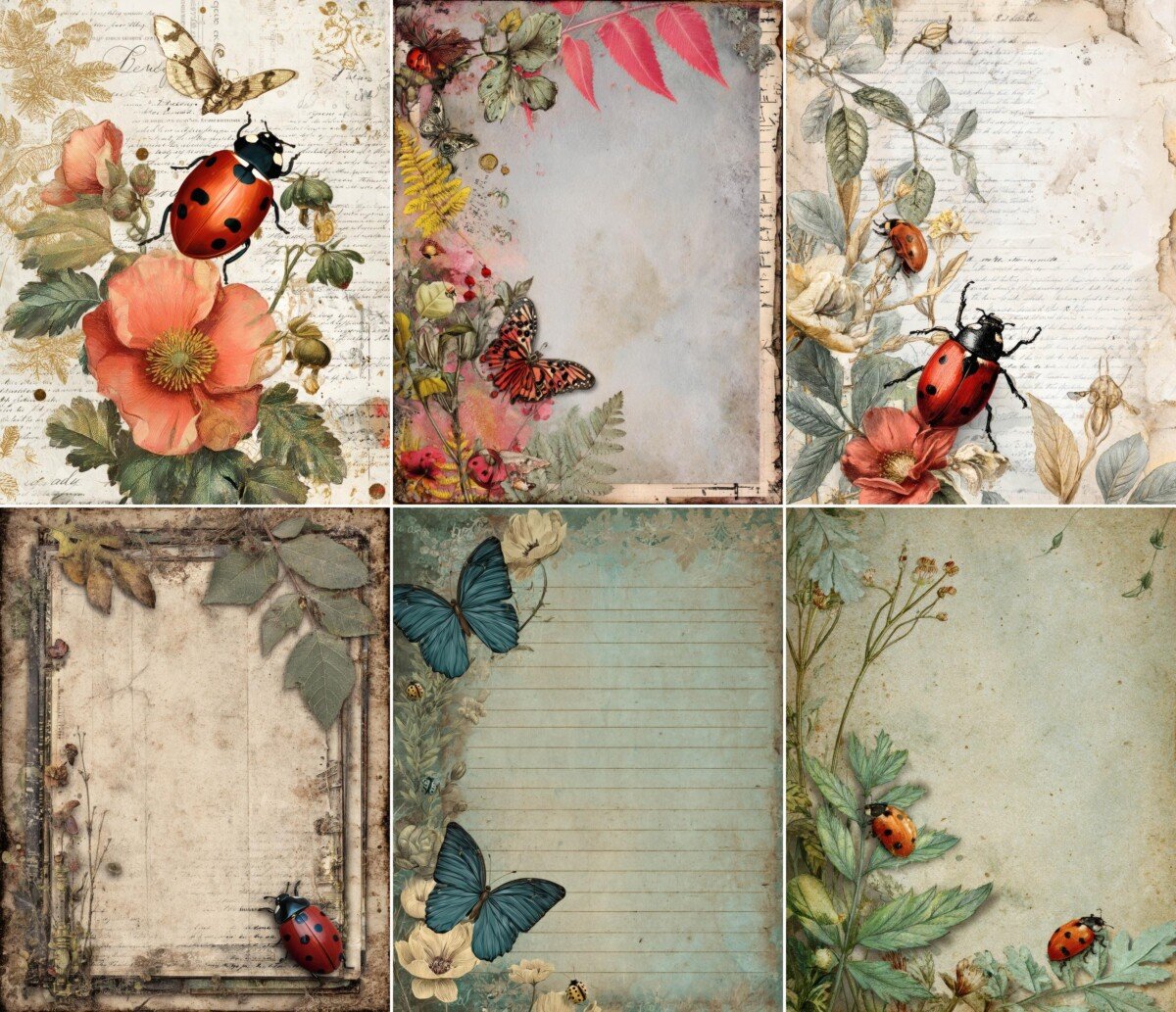 ladybug preview 3 – Journal Pages