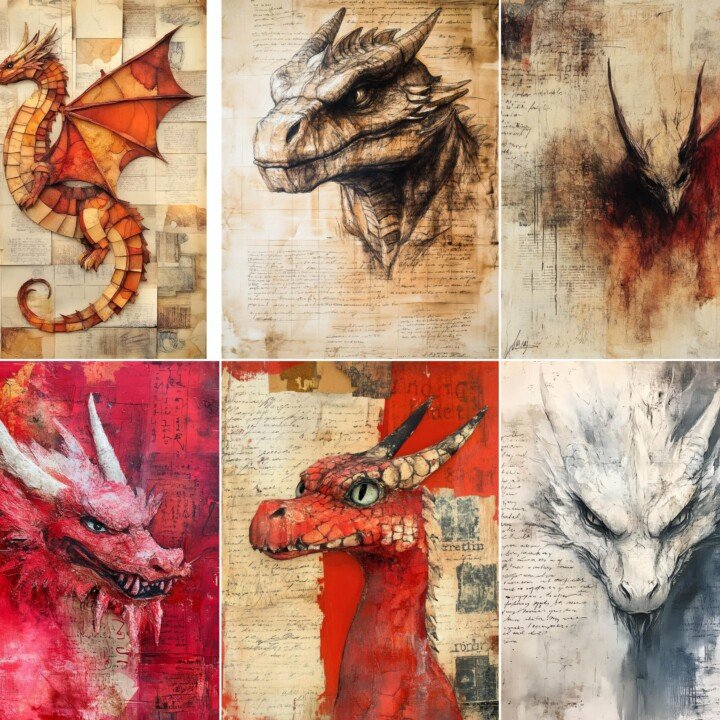 wise – 80 Wise Dragon Journal Pages