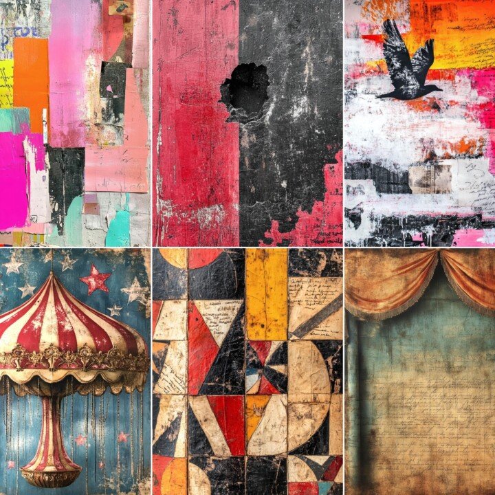 vintage preview 2 – Journal Pages