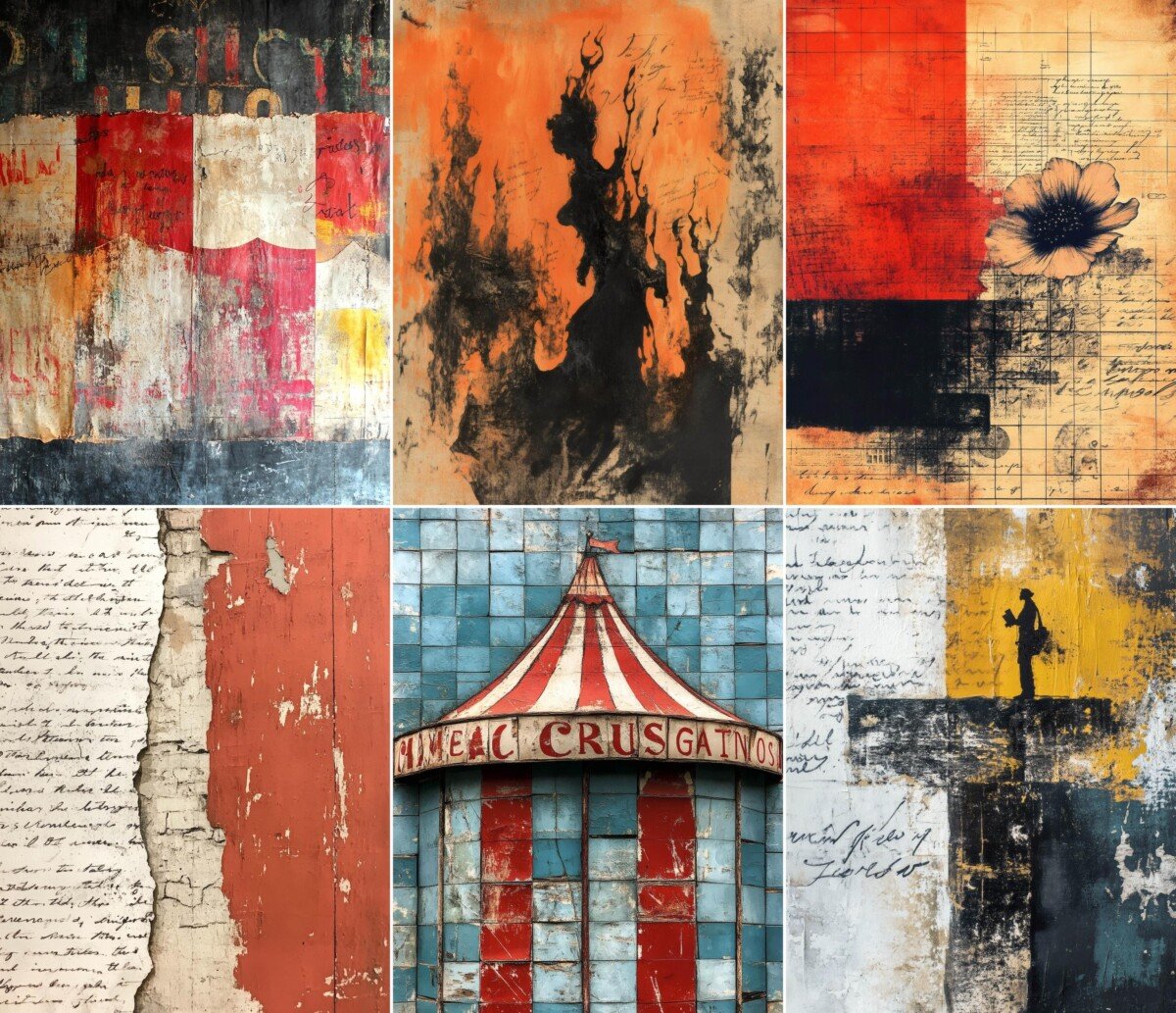 vintage preview 8 – Journal Pages