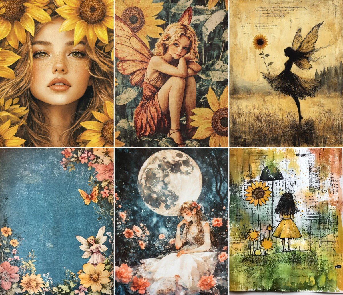 sunflower preview 8 – Journal Pages