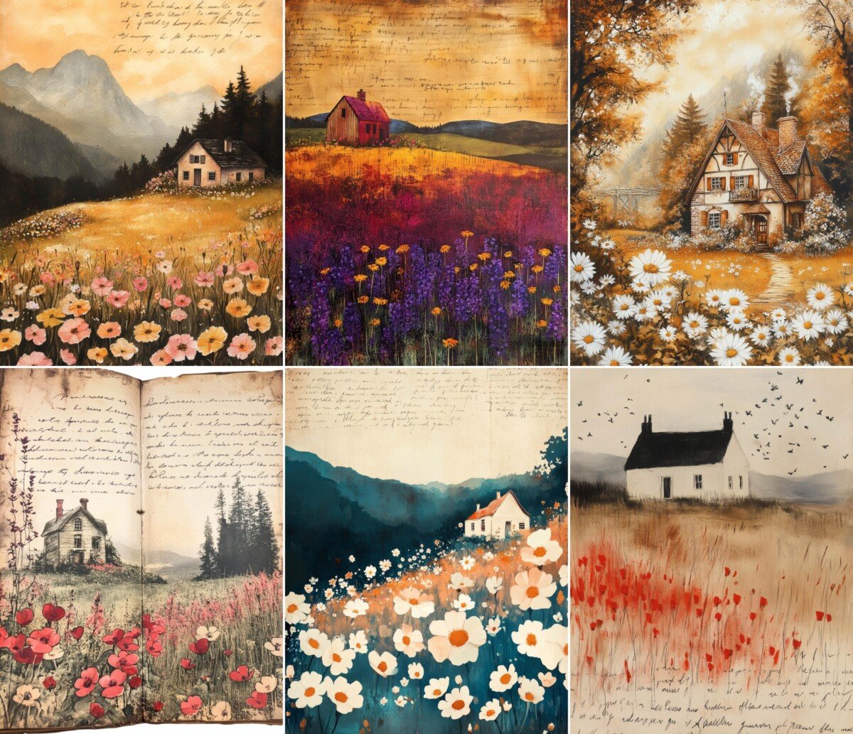 cottage preview 3 – Journal Pages