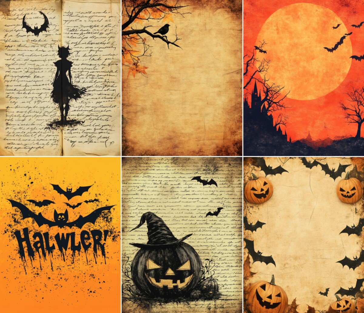 whimsical preview 2 – Journal Pages