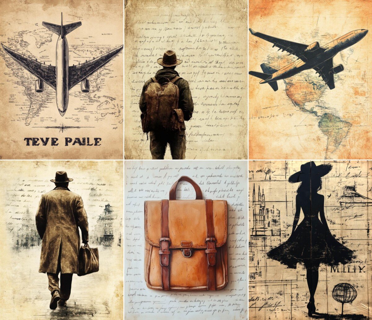 traveler – 63 Traveler Journal Pages