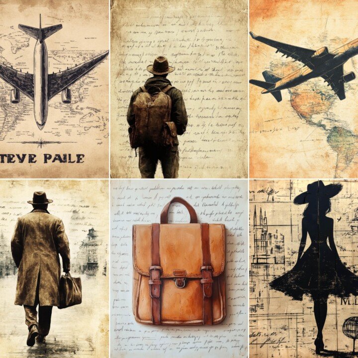 traveler – 63 Traveler Journal Pages