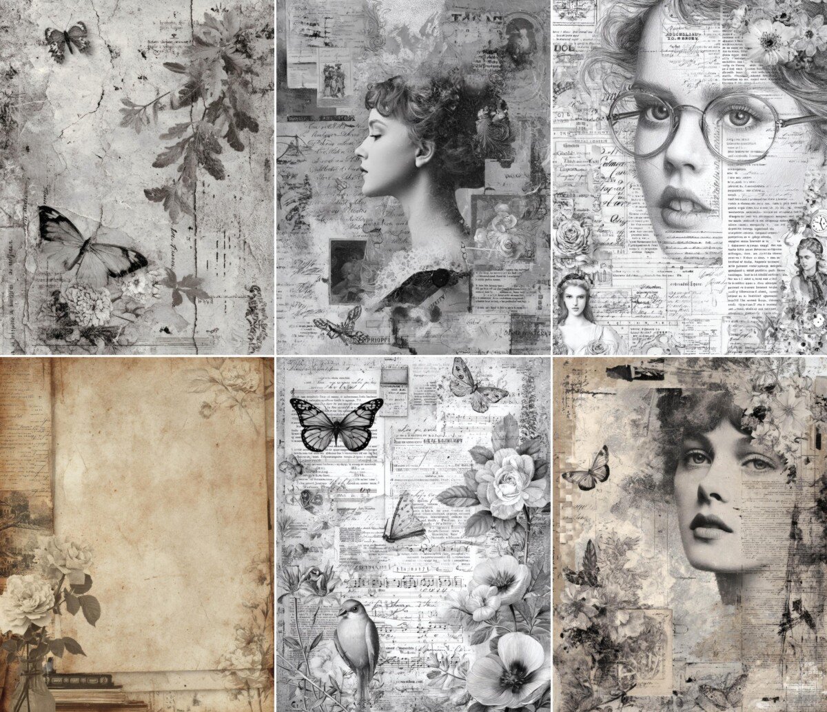 monochromatic preview 6 – Journal Pages