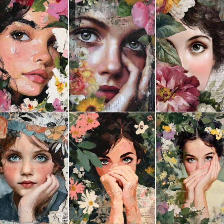 floral preview 2 – Journal Pages