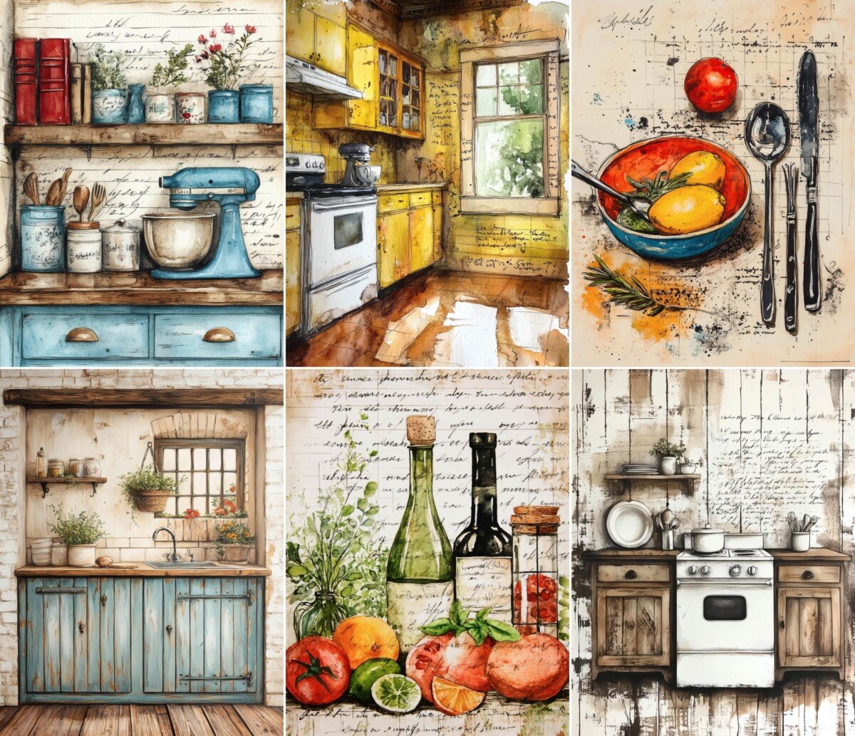 vintage preview 10 – Journal Pages