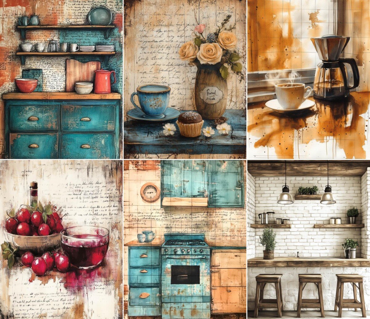vintage preview 8 – Journal Pages