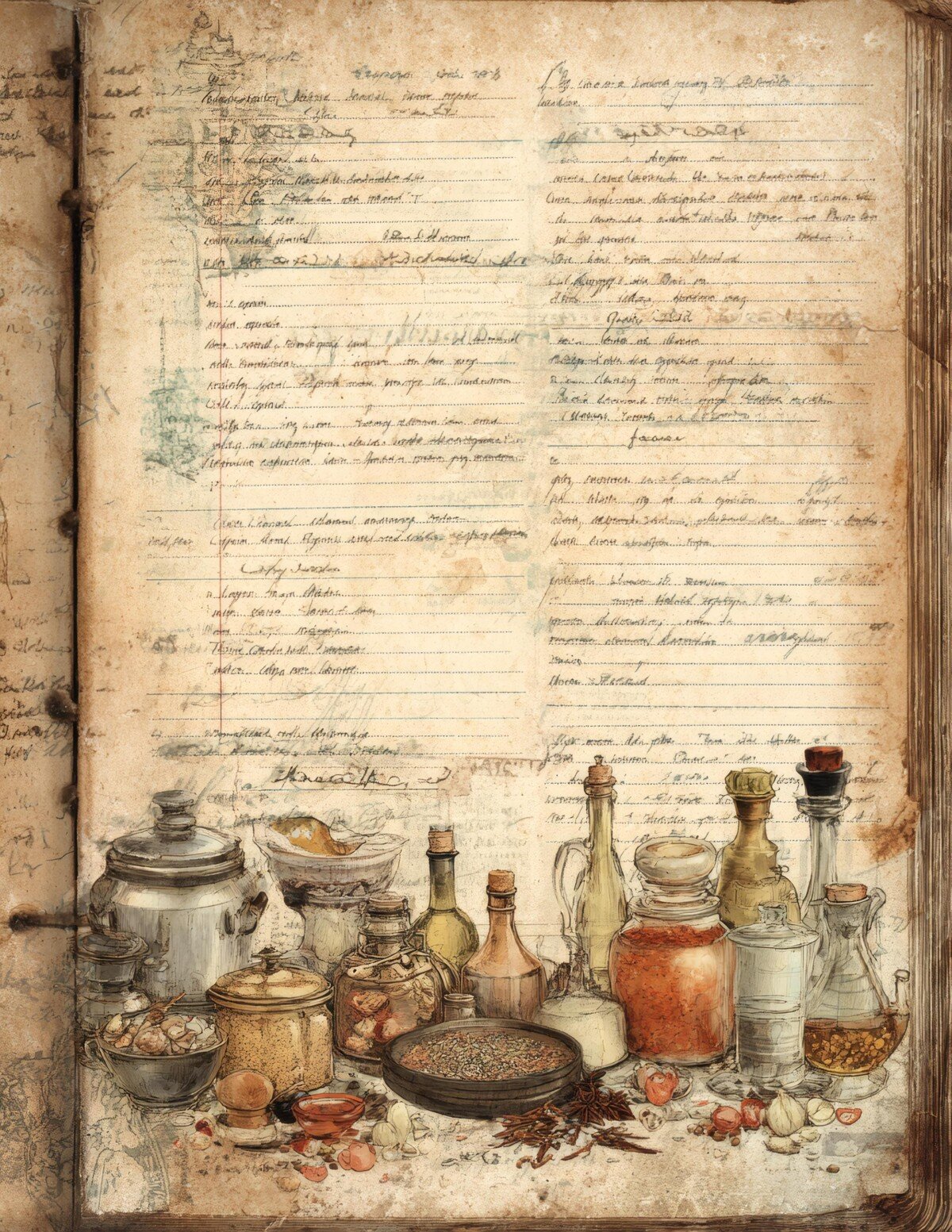 vintage preview 9 – Journal Pages