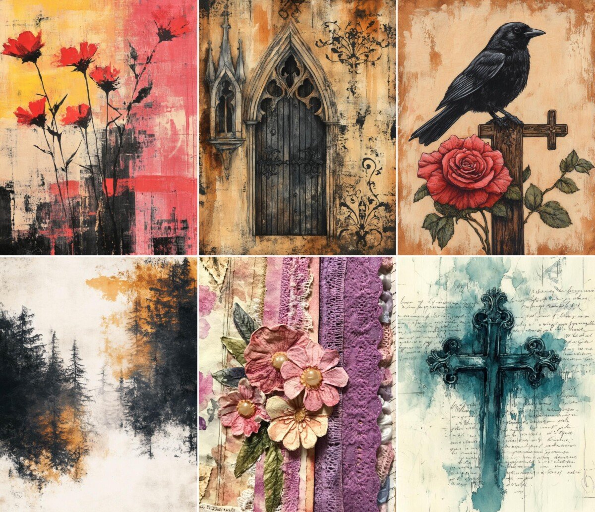 gothic preview 5 – Journal Pages