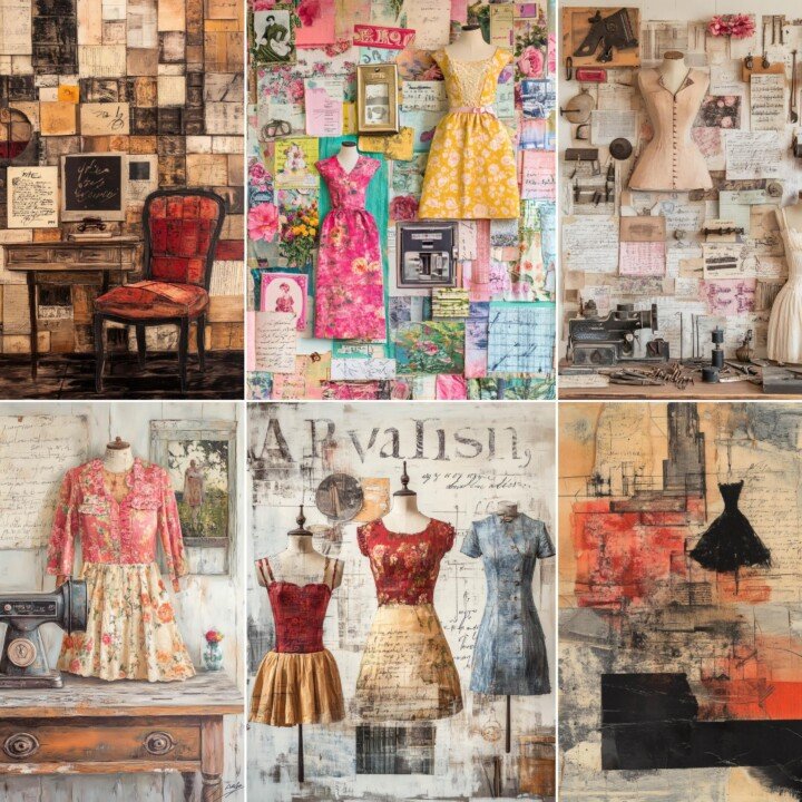sewing preview 2 – Journal Pages