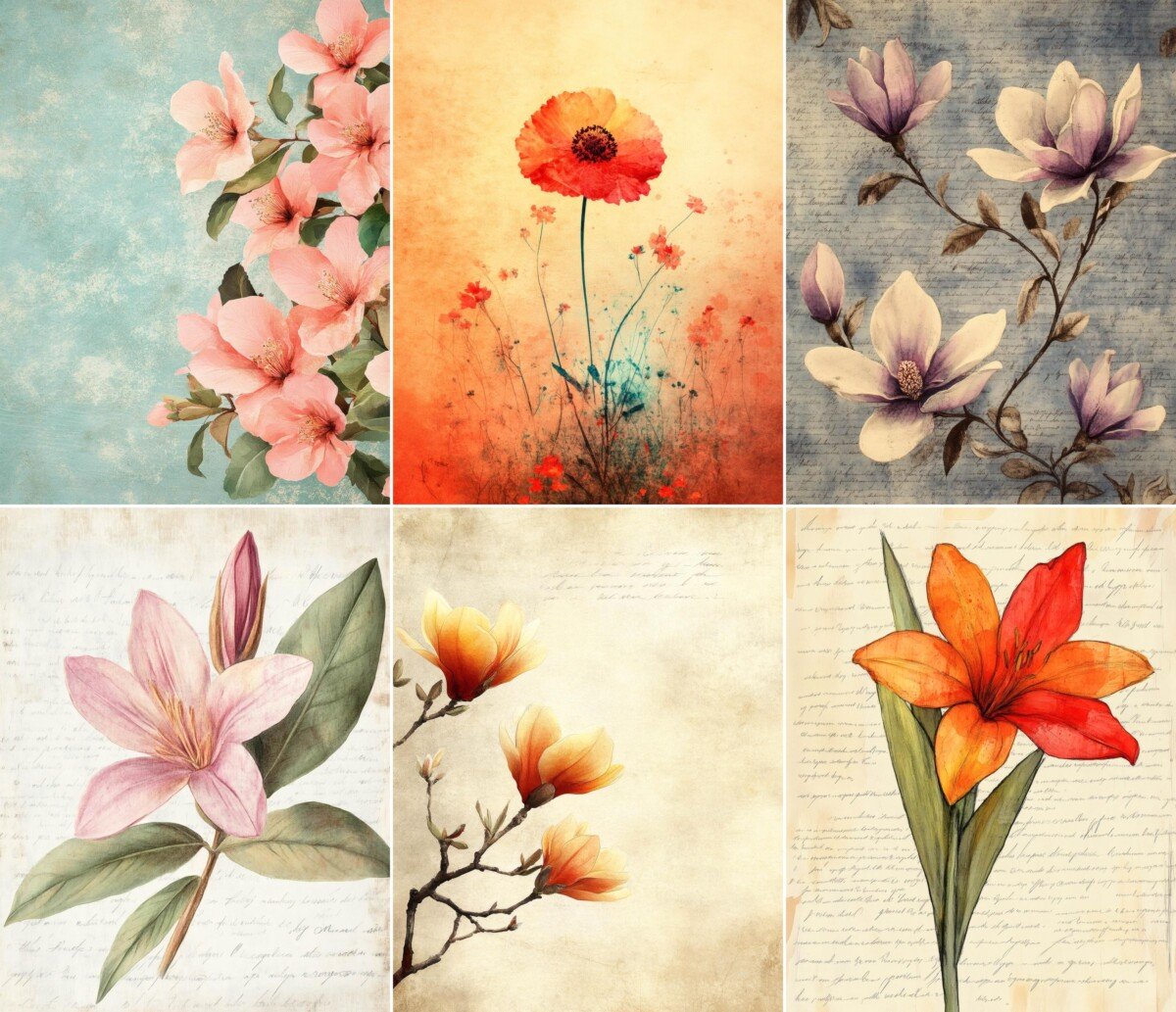 watercolor preview 5 – Journal Pages