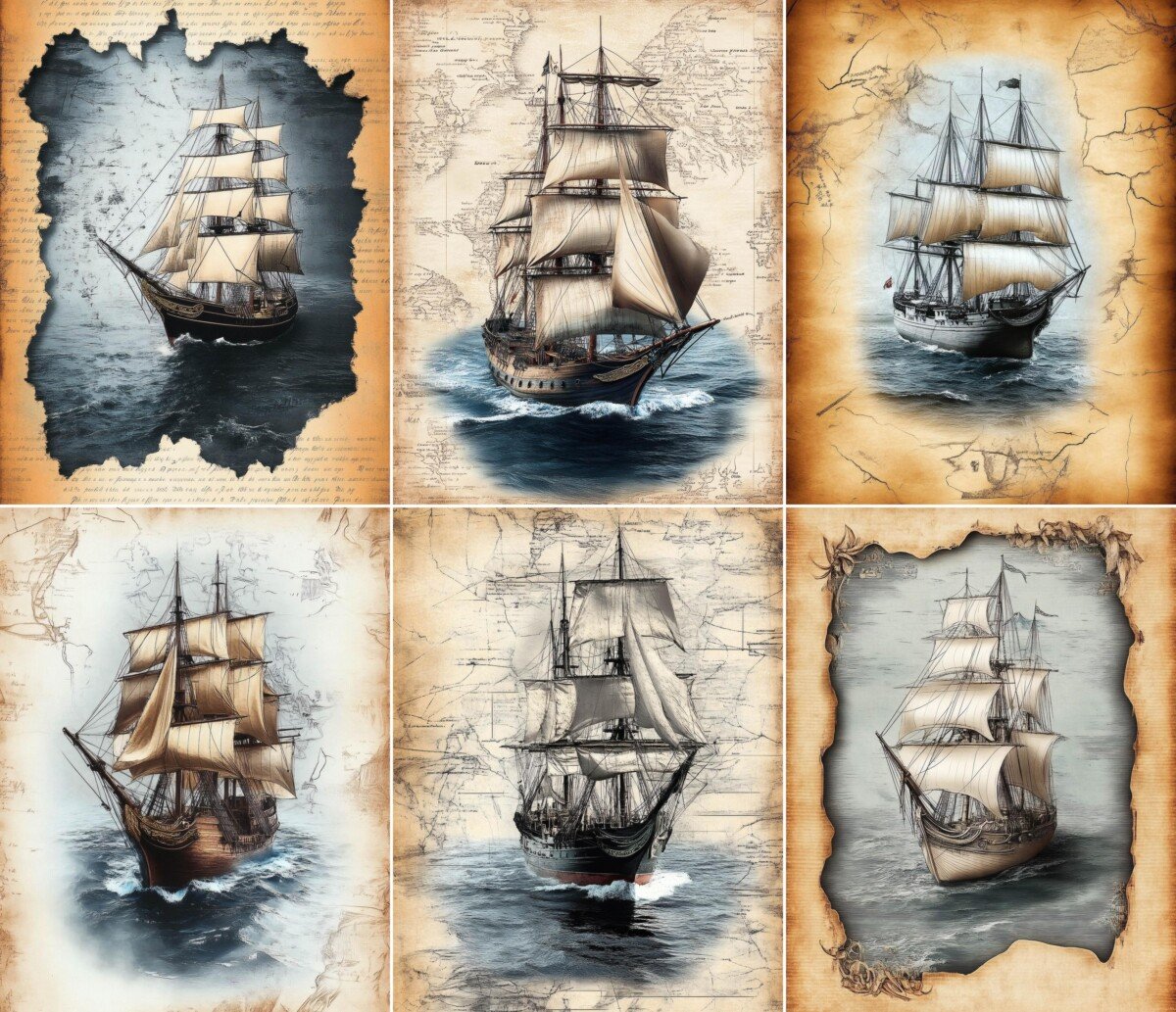 vintage preview 2 – Journal Pages