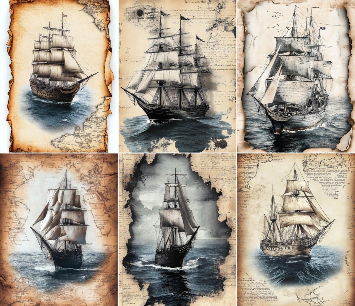 vintage preview 4 – Journal Pages