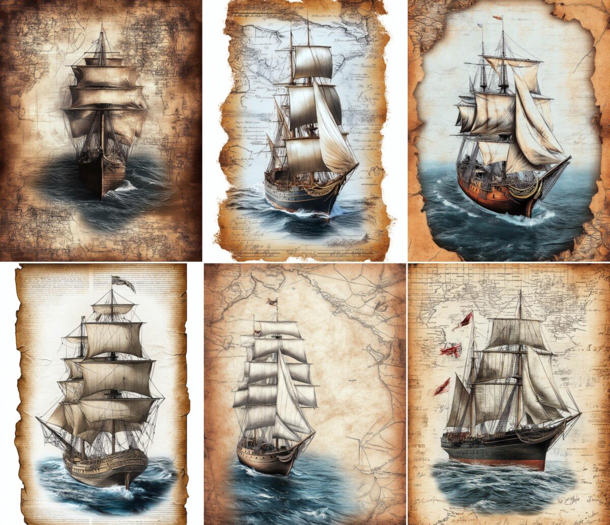 vintage preview 6 – Journal Pages