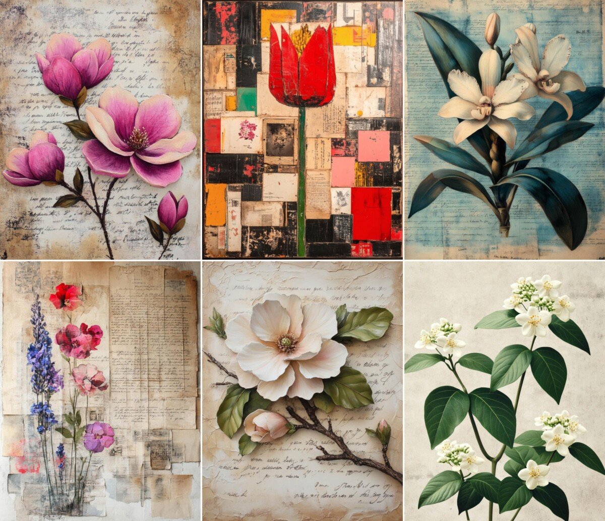 botanical preview 5 – Journal Pages