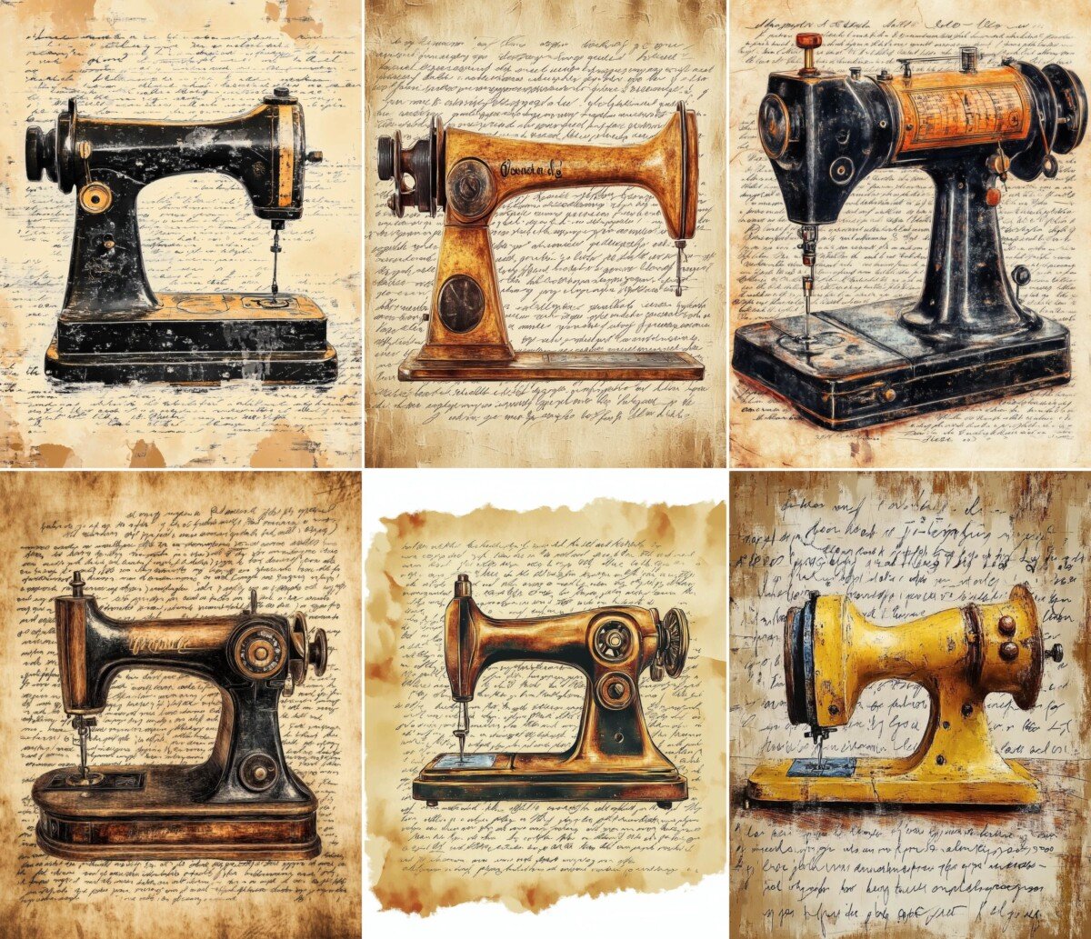 vintage preview 4 – Journal Pages