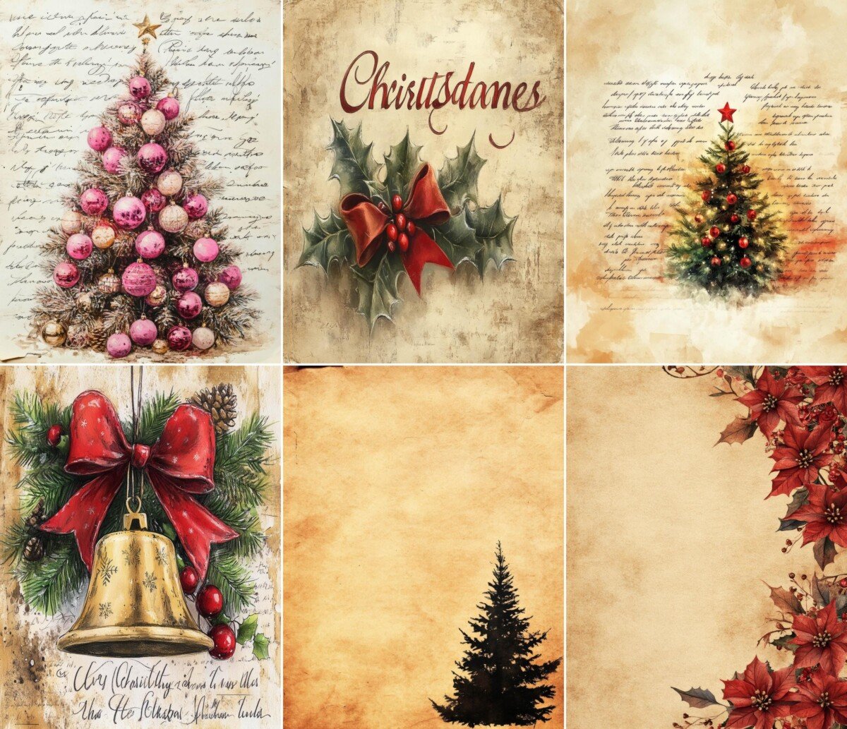 vintage preview 3 – Journal Pages