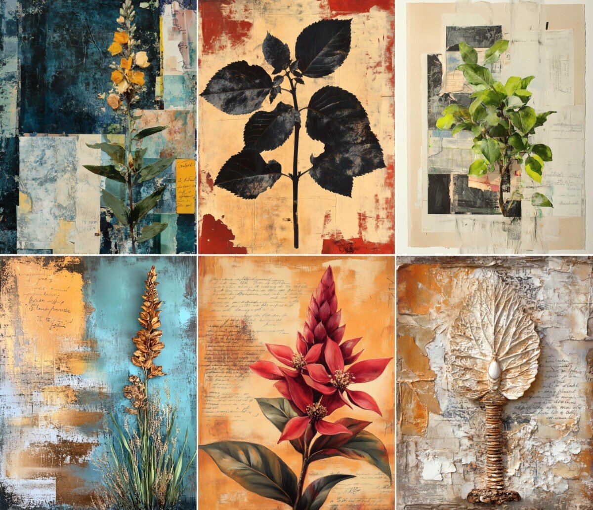 botanical – 108 Botanical Specimen Archive Papers Journal Pages