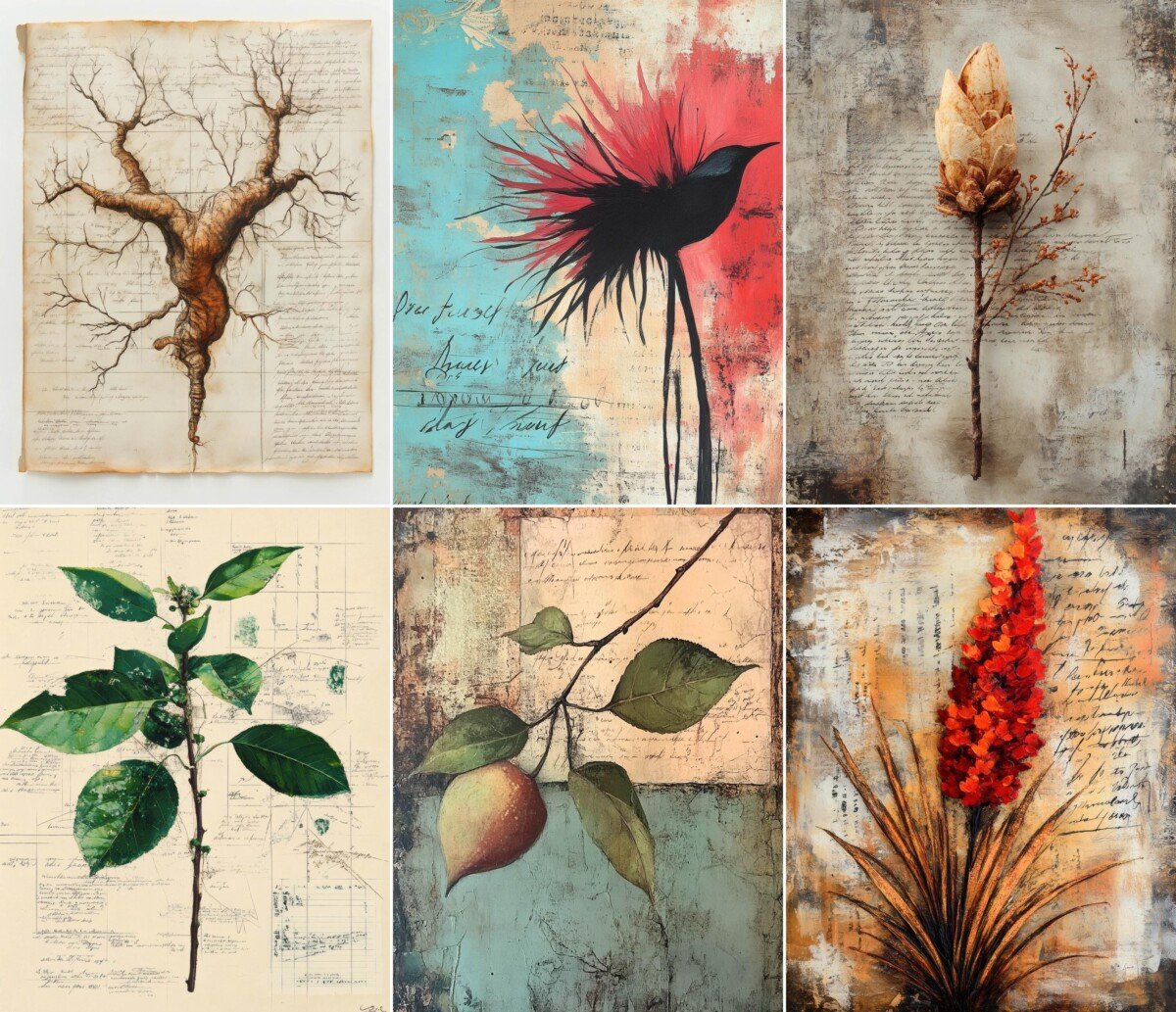 botanical preview 6 – Journal Pages