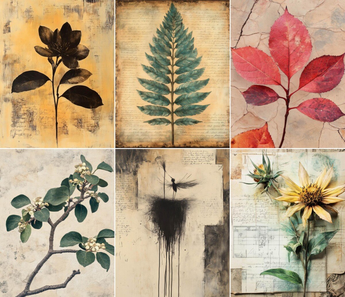 botanical preview 10 – Journal Pages