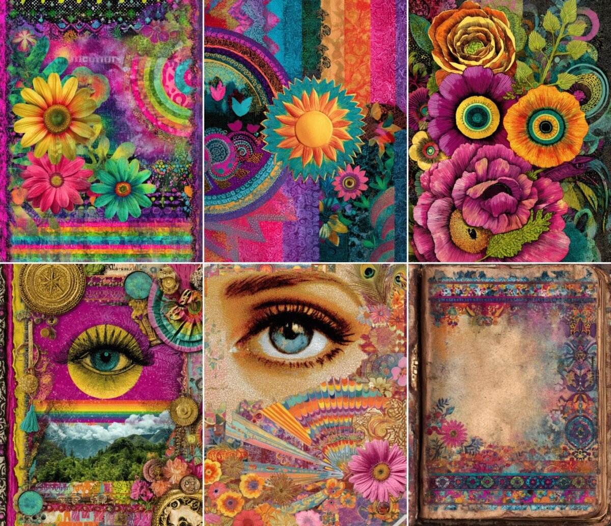 retro preview 4 – Journal Pages