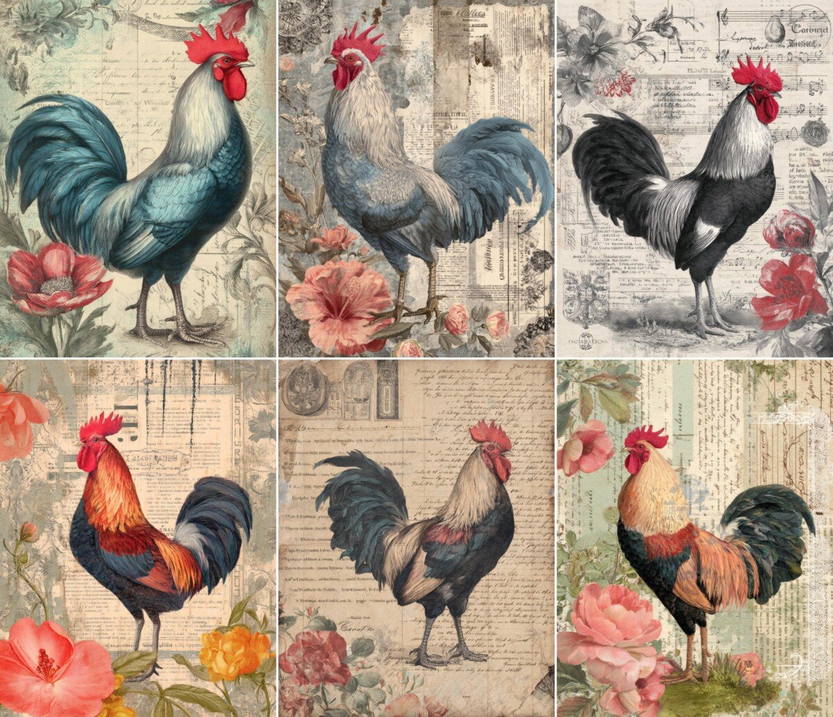 rooster preview 2 – Journal Pages