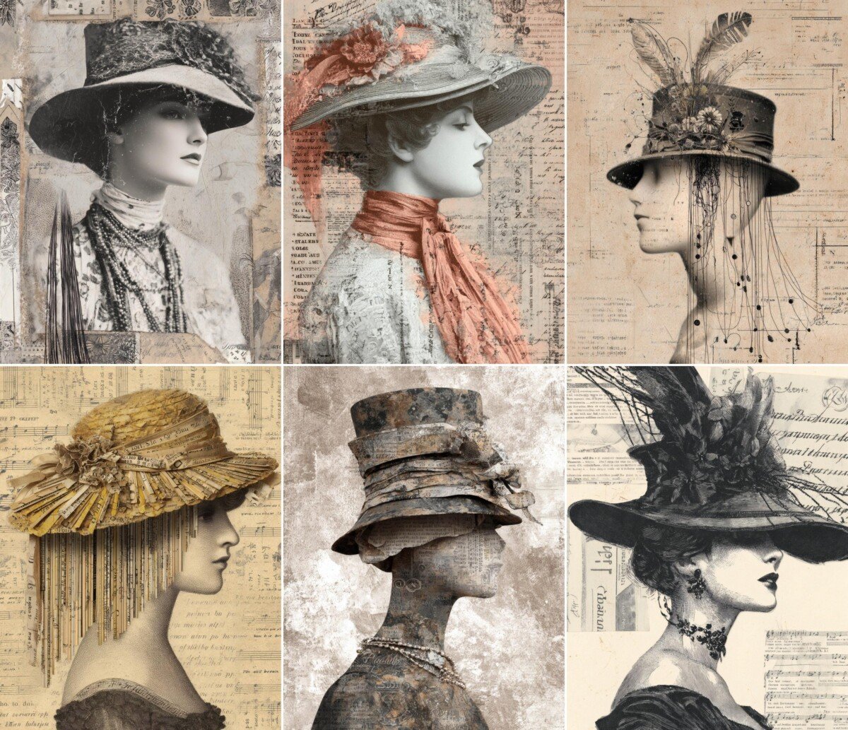 vintage preview 6 – Journal Pages