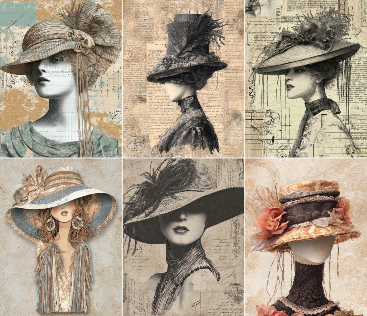 vintage preview 7 – Journal Pages