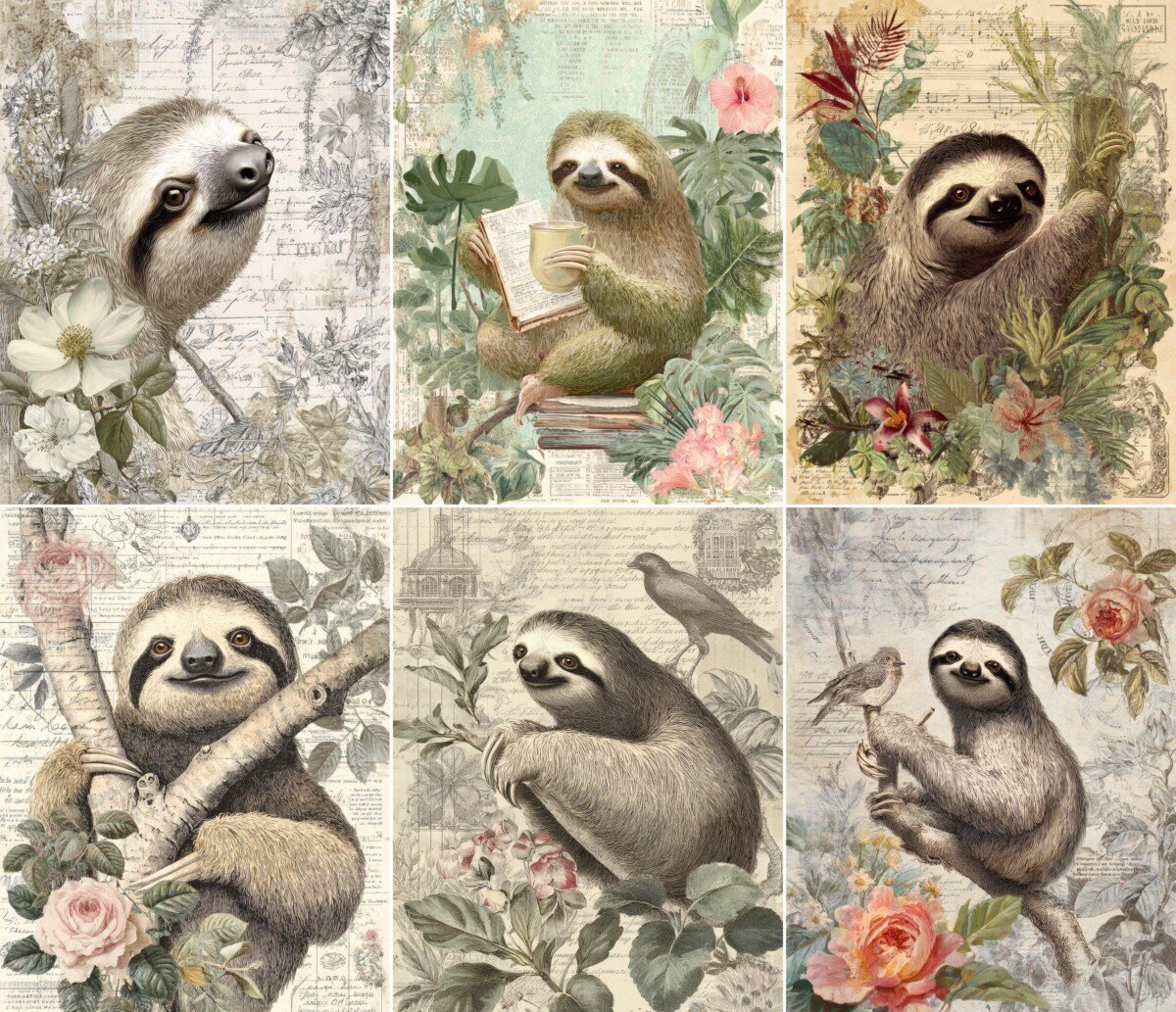 sloth preview 3 – Journal Pages