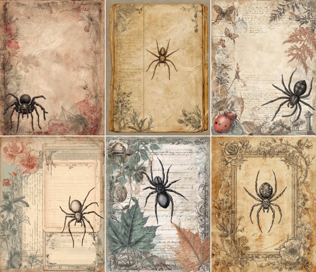 spider preview 4 – Journal Pages