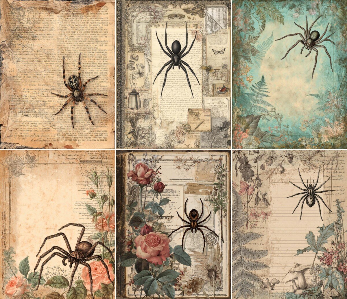 spider preview 2 – Journal Pages