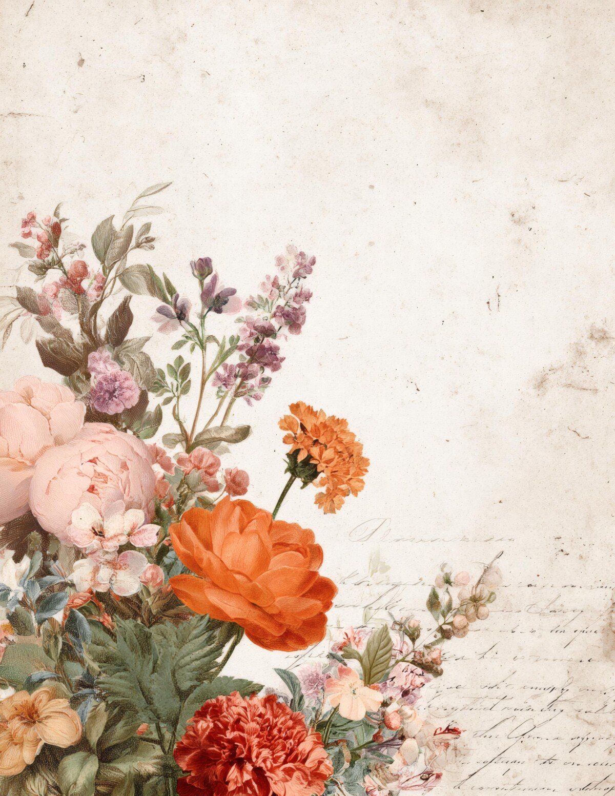 floral preview 5 – Journal Pages