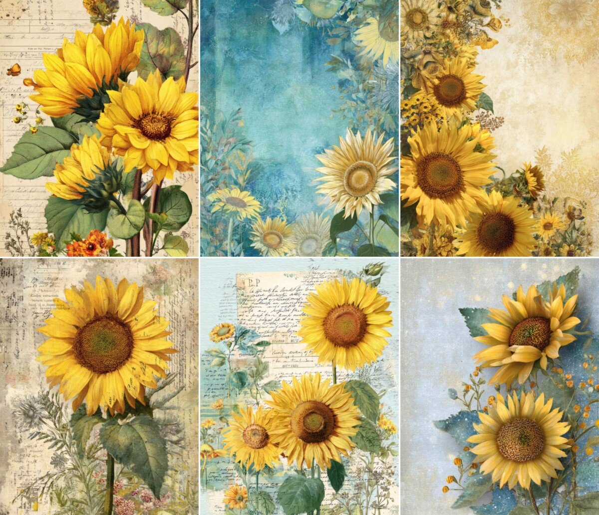 sunflower preview 2 – Journal Pages