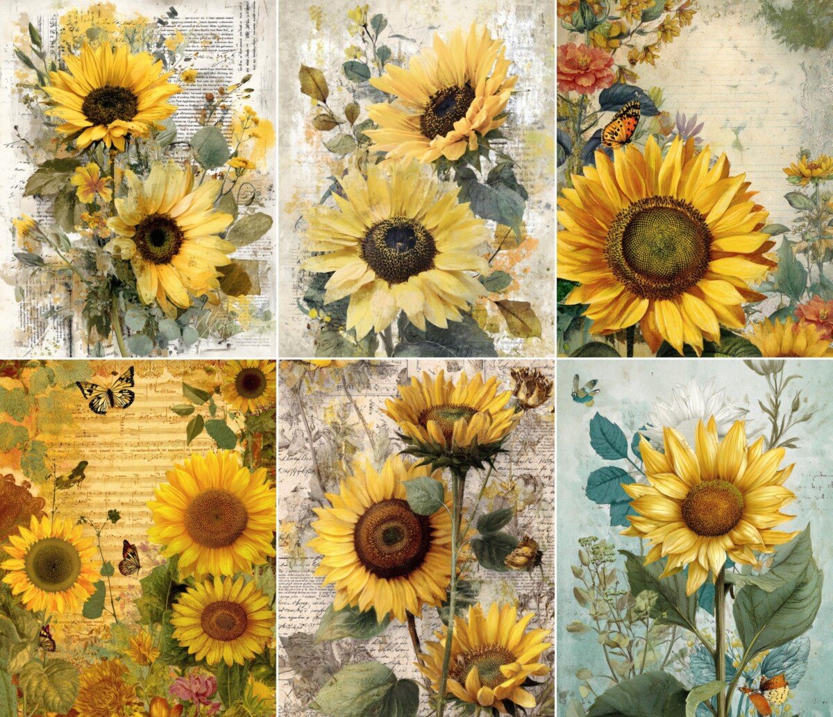 sunflower preview 3 – Journal Pages
