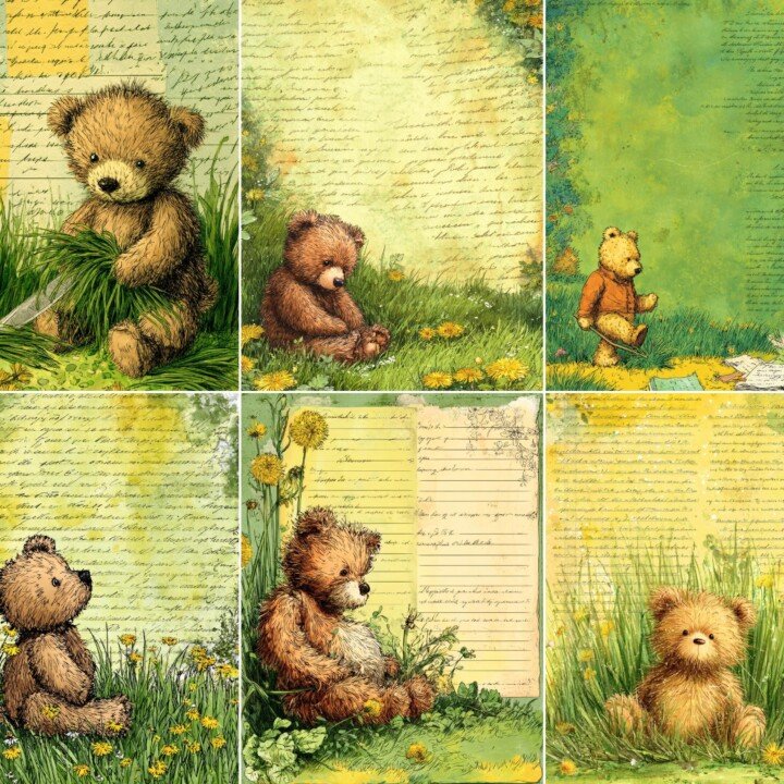 teddy preview 2 – Journal Pages