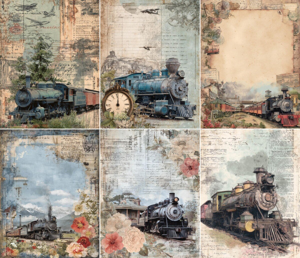 vintage preview 3 – Journal Pages