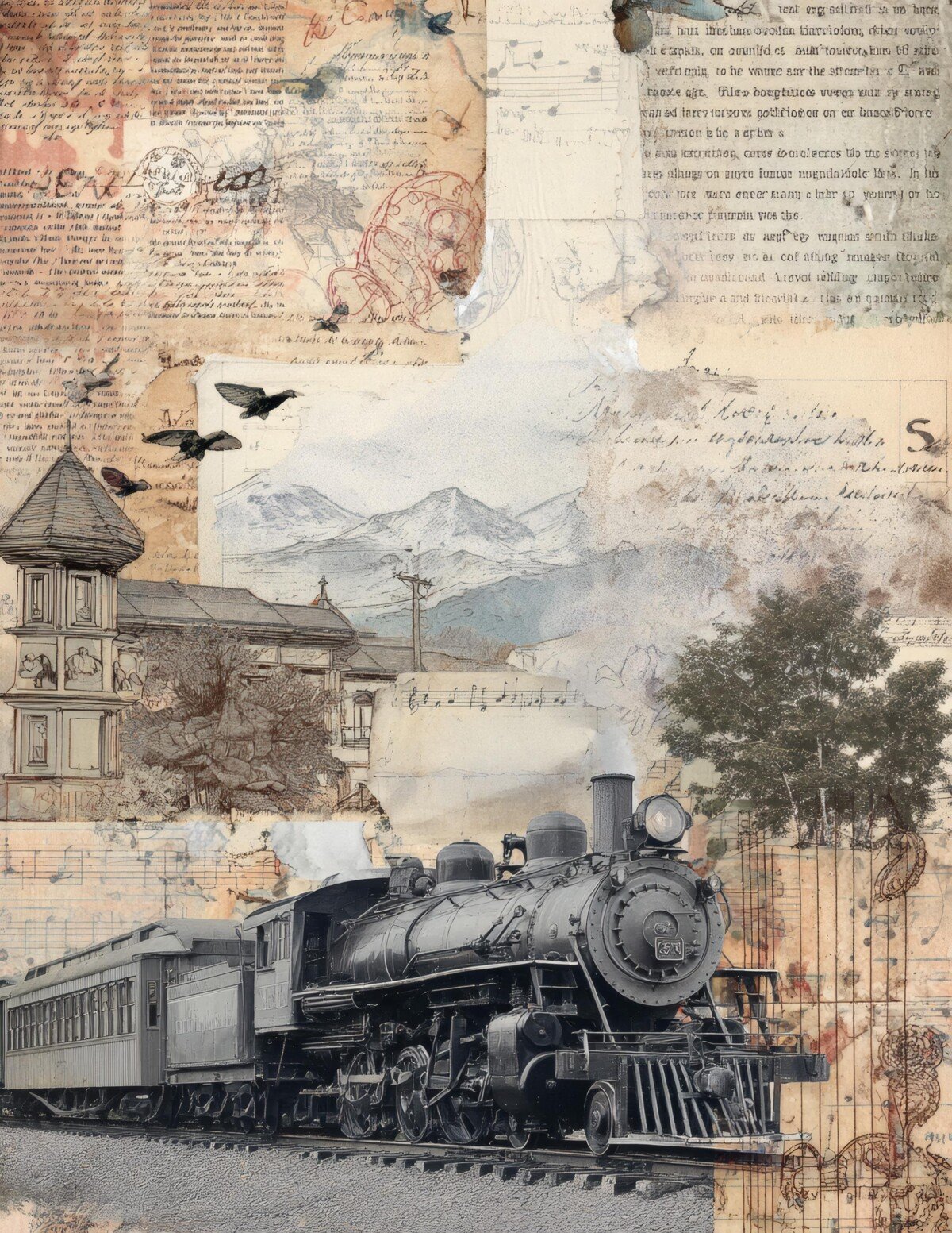 vintage preview 10 – Journal Pages