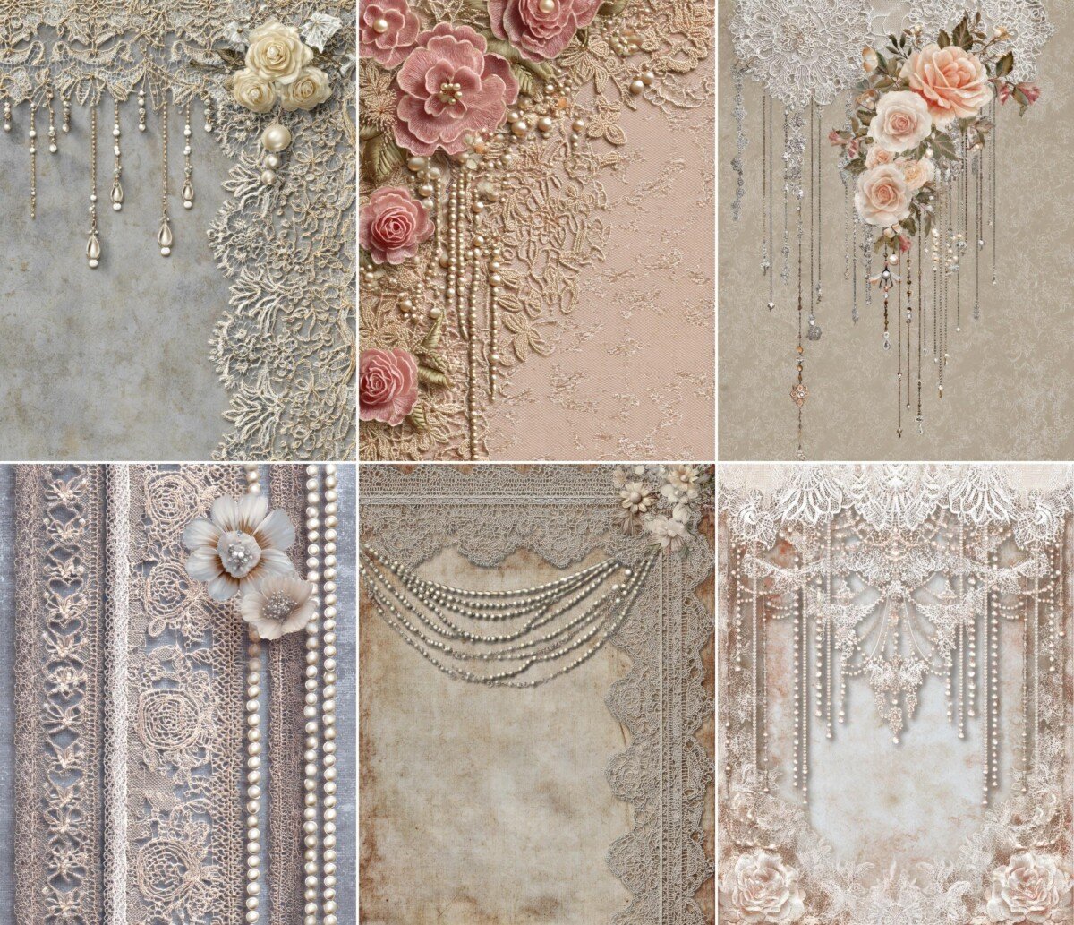 lace preview 2 – Journal Pages