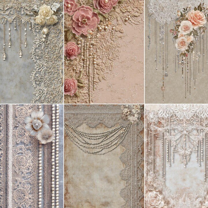 lace preview 2 – Journal Pages