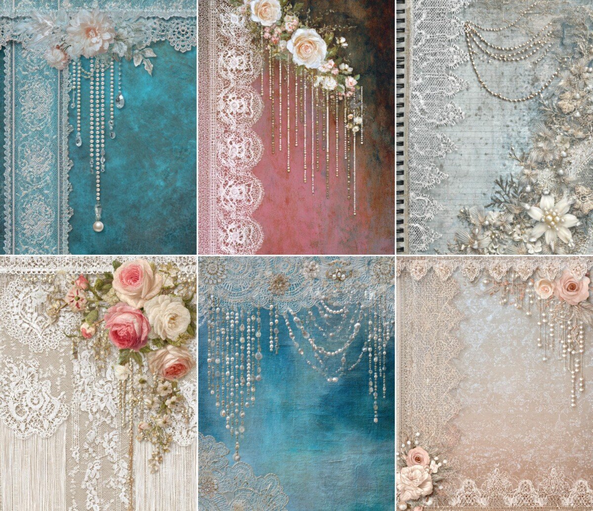 lace preview 6 – Journal Pages