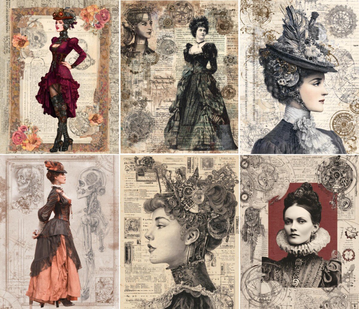 steampunk preview 6 – Journal Pages