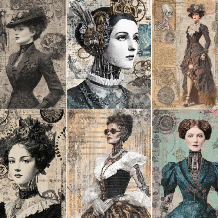 steampunk preview 2 – Journal Pages