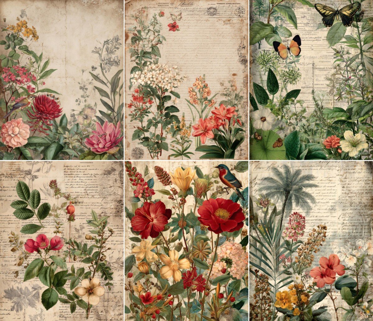vintage preview 8 – Journal Pages